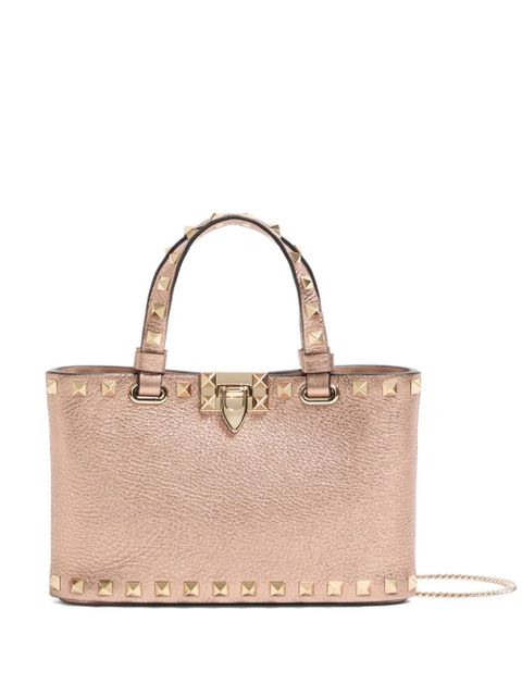Valentino Garavani mini Rockstud tote bag - Brown - zdjęcie produktu nr 1