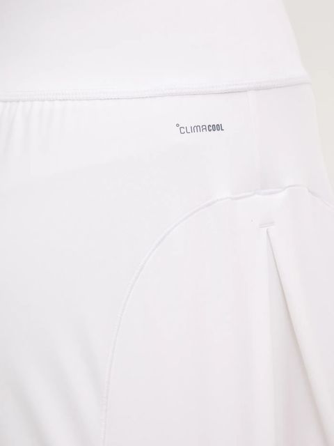 adidas Performance spódnica sportowa Tennis kolor biały mini rozkloszowana JE7102