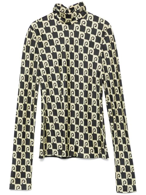 Nanushka roll-neck long-sleeve top - Yellow - zdjęcie produktu nr 1