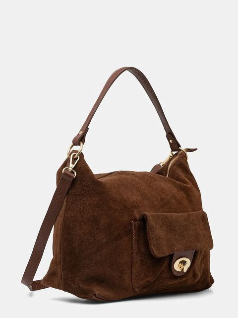 Answear.LAB torebka zamszowa - zdjęcie produktu nr 2