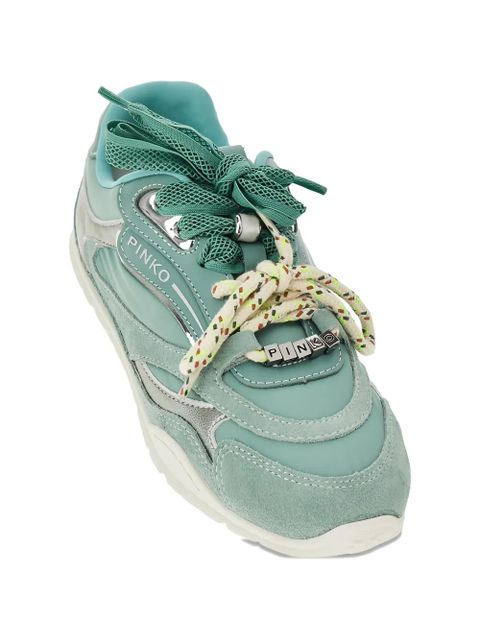 PINKO logo detail sneakers - Green - zdjęcie produktu nr 2