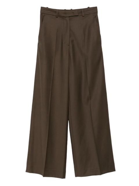 The Frankie Shop wide-leg pleated trousers - Brown - zdjęcie produktu nr 1