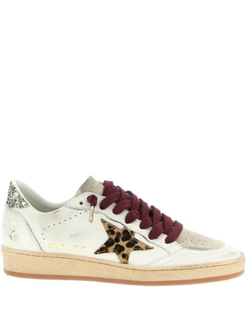 Golden Goose star-patch leather sneakers - White - zdjęcie produktu nr 1