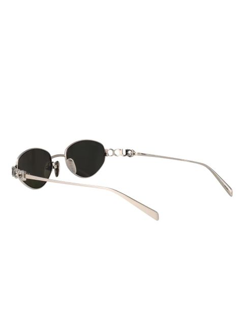 Gucci Eyewear oval-frame sunglasses - Silver