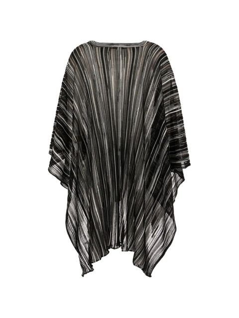 Missoni striped V-neck sweater - Black - zdjęcie produktu nr 2