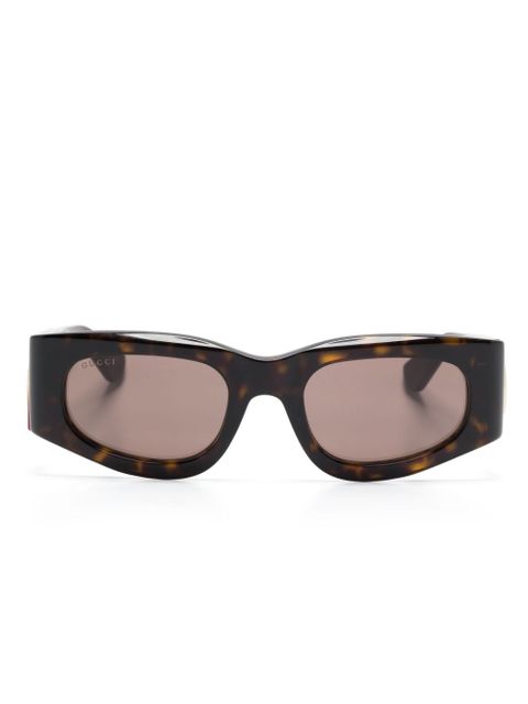 Gucci Eyewear Interlocking G sunglasses - Purple - zdjęcie produktu nr 1