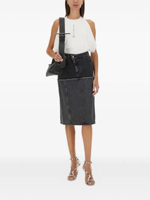 Alexander McQueen T-bar ribbed tank top - White - zdjęcie produktu nr 2