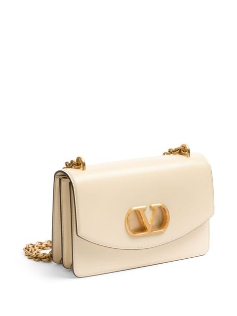 Valentino Garavani Vain leather shoulder bag - Neutrals
