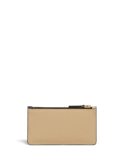 Marni embossed-logo cardholder - Neutrals - zdjęcie produktu nr 2
