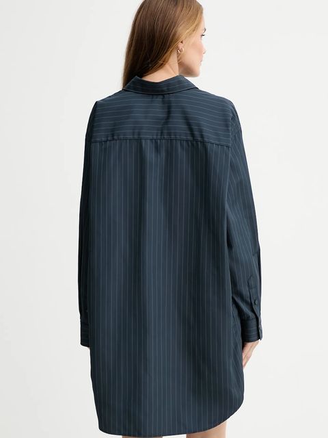 G-Star sukienka 0 kolor granatowy mini oversize D26979.E084