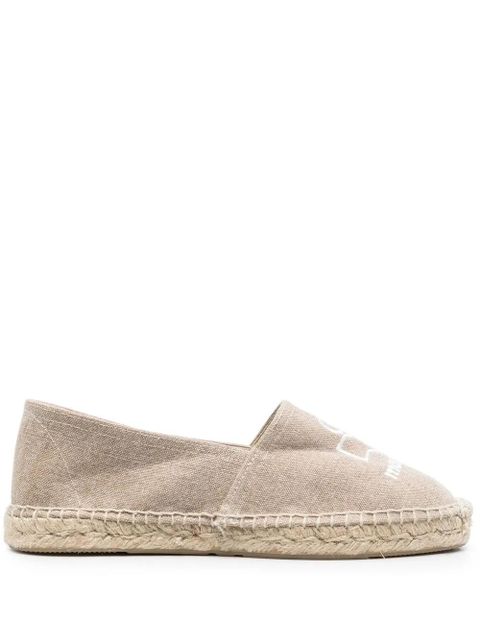 ISABEL MARANT Canae logo-embroidered espadrilles - Neutrals - zdjęcie produktu nr 1