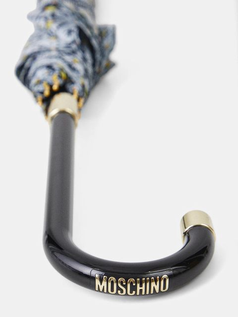 Moschino parasol kolor czarny 9048