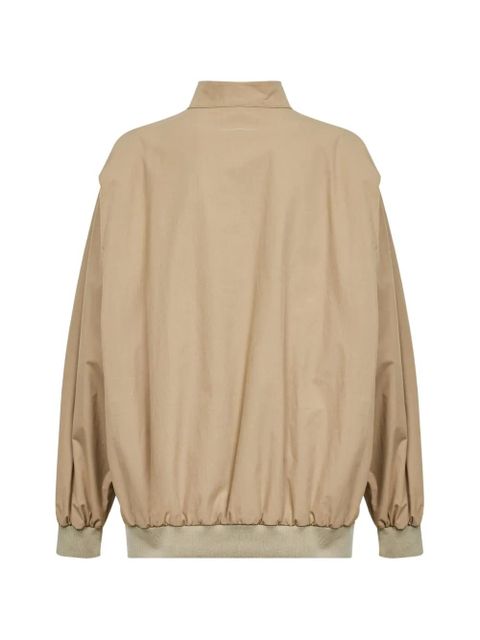 MM6 Maison Margiela zip-up bomber jacket - Neutrals - zdjęcie produktu nr 2