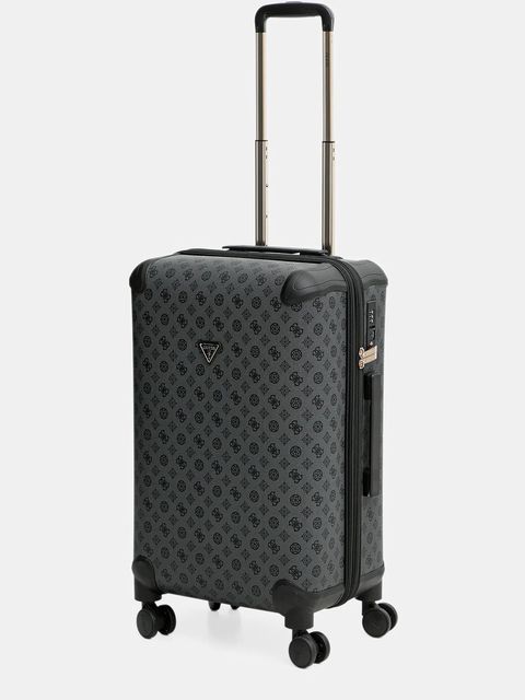 Guess walizka WILDER MEDIUM kolor szary TWHP74 52982