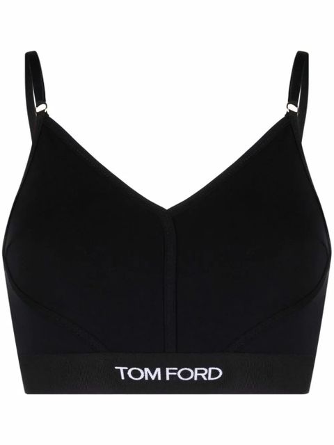 TOM FORD logo underband bralette - Black - zdjęcie produktu nr 1