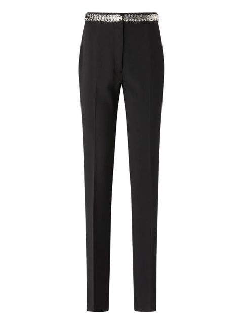 PINKO embellished-bet trousers - Black - zdjęcie produktu nr 1