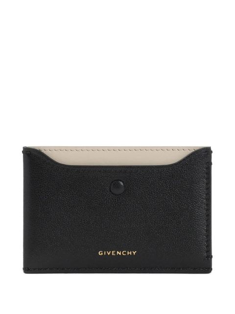 Givenchy leather two-tone cardholder - Black - zdjęcie produktu nr 1