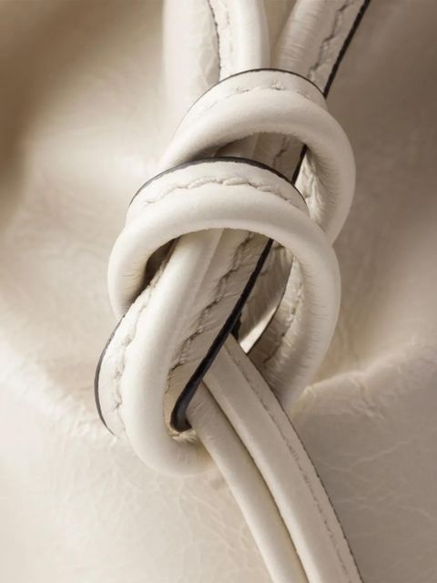 Prada Bonnie large leather handbag - Neutrals