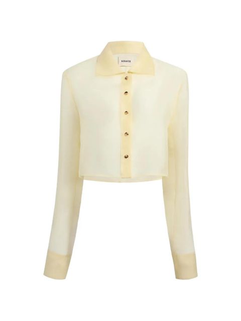 KHAITE Jasen top - Neutrals - zdjęcie produktu nr 1