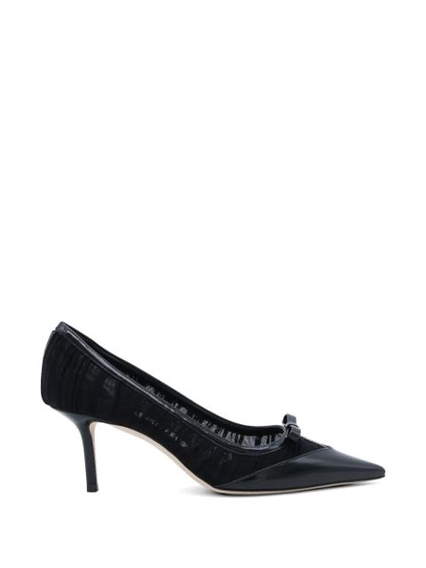 Jimmy Choo bow-embellishment pumps - Black - zdjęcie produktu nr 1