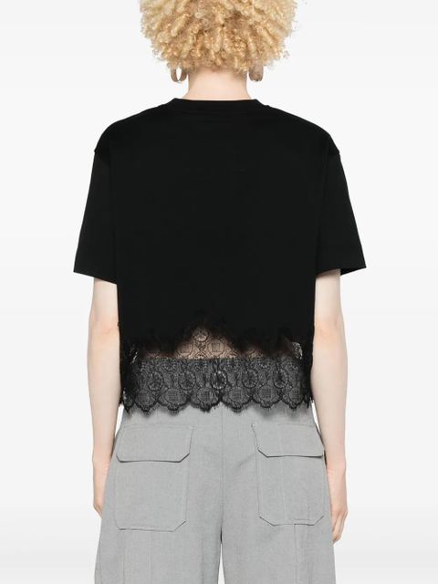 Givenchy cropped cotton T-shirt - Black
