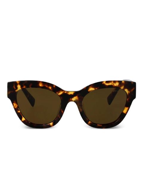 Miu Miu Eyewear tortoiseshell cat-eye sunglasses - Brown - zdjęcie produktu nr 1