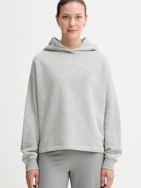 Marc O'Polo bluza damska kolor szary z kapturem melanżowa 5000007272 - zdjęcie produktu nr 1