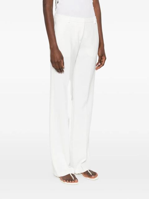 PINKO front-creases straight trousers - White