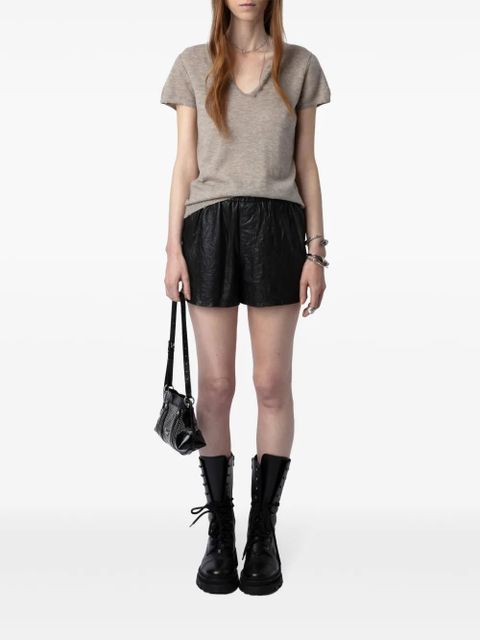 Zadig&Voltaire Celsy cashmere top - Neutrals - zdjęcie produktu nr 2