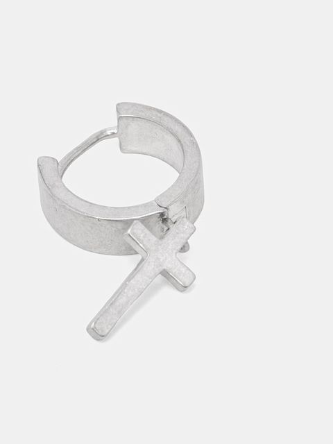 AllSaints kolczyk damski srebrny - zdjęcie produktu nr 1