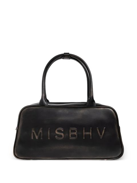 MISBHV embossed-logo tote bag - Black - zdjęcie produktu nr 1