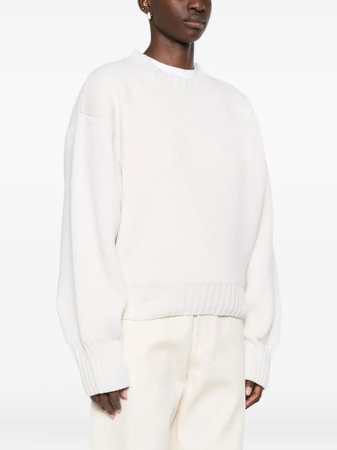 Róhe sculptural crew-neck sweater - White - zdjęcie produktu nr 2