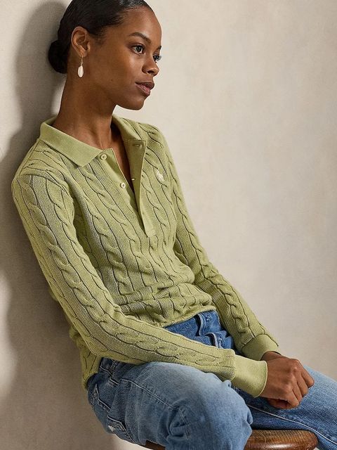 Polo Ralph Lauren sweter bawełniany - zdjęcie produktu nr 2