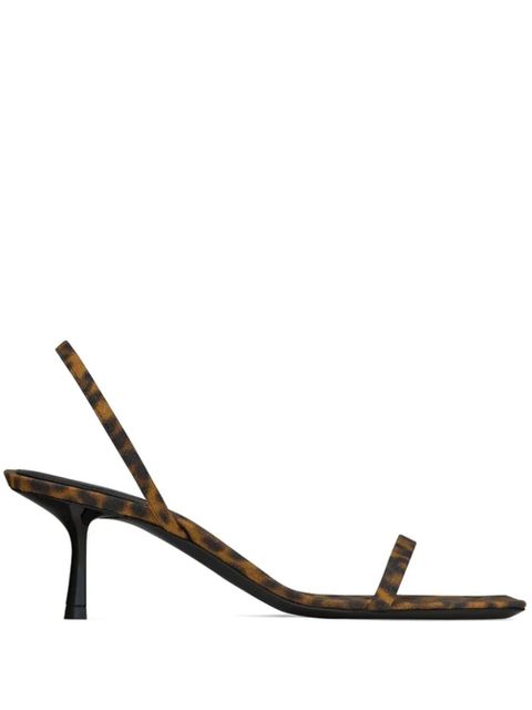 Saint Laurent 55mm Jaspe sandals - Brown - zdjęcie produktu nr 1