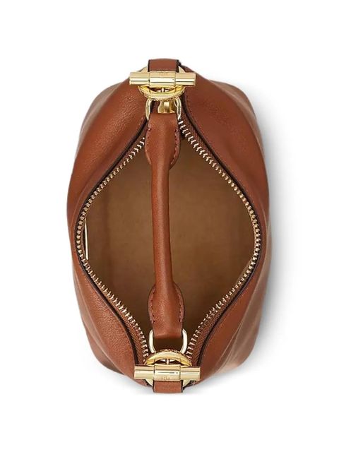 Lauren Ralph Lauren mini Blaike leather tote bag - Brown