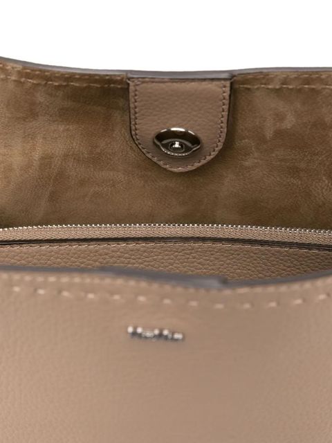 Max Mara Archetipo leather bucket bag - Neutrals