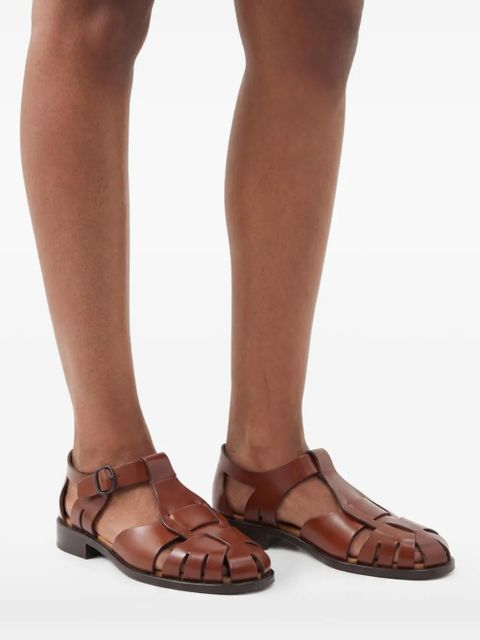 Hereu Pesca sandals - Brown