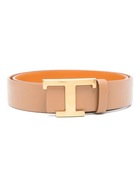 Tod's logo-buckle belt - Brown - zdjęcie produktu nr 1