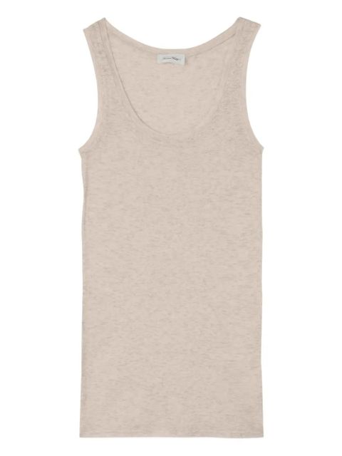 American Vintage Massachusetts round-neck vest - Neutrals - zdjęcie produktu nr 1