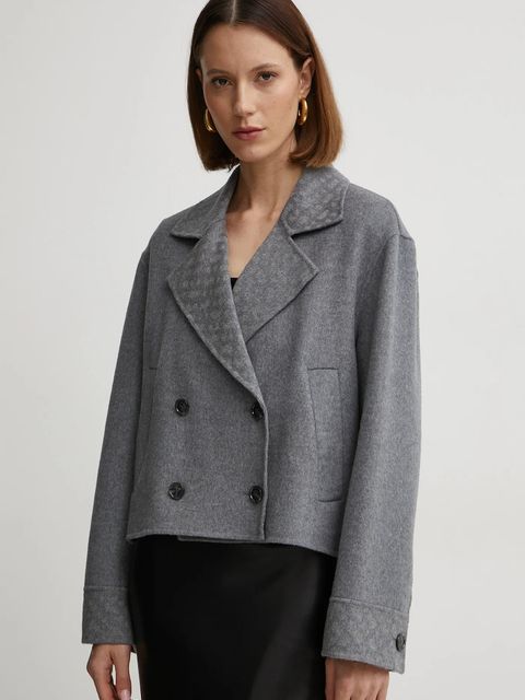 BOSS płaszcz wełniany - zdjęcie produktu nr 1