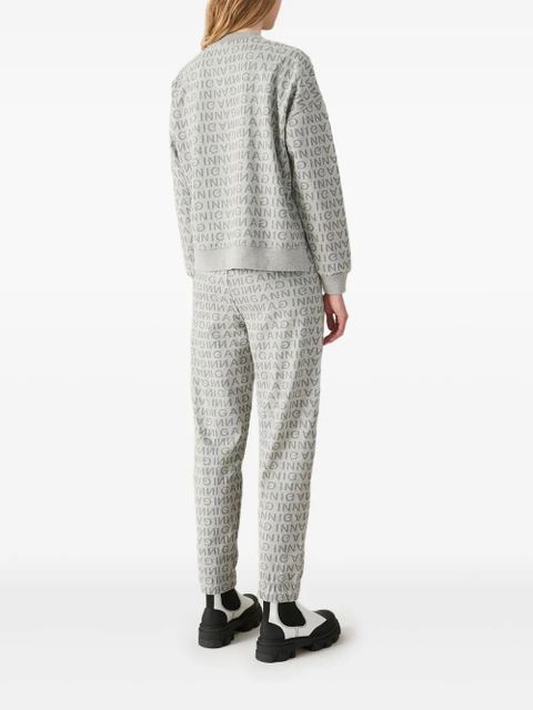 GANNI logo-print track pants - Grey - zdjęcie produktu nr 2