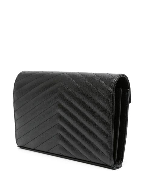Saint Laurent Cassandre clutch bag - Black