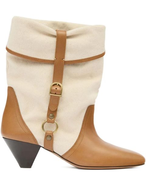 ISABEL MARANT buckle darner boots - Neutrals - zdjęcie produktu nr 1