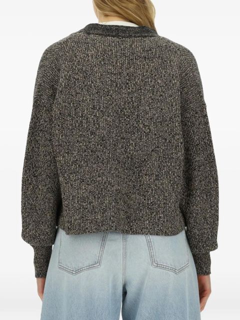 Sportmax pocket button cardigan - Grey