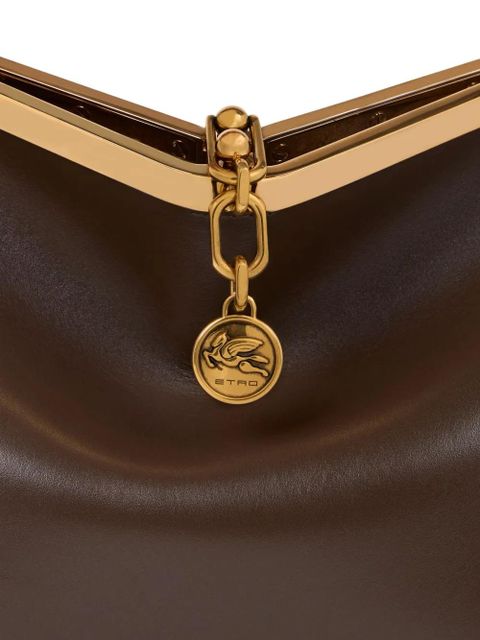 ETRO Vela leather shoulder bag - Brown