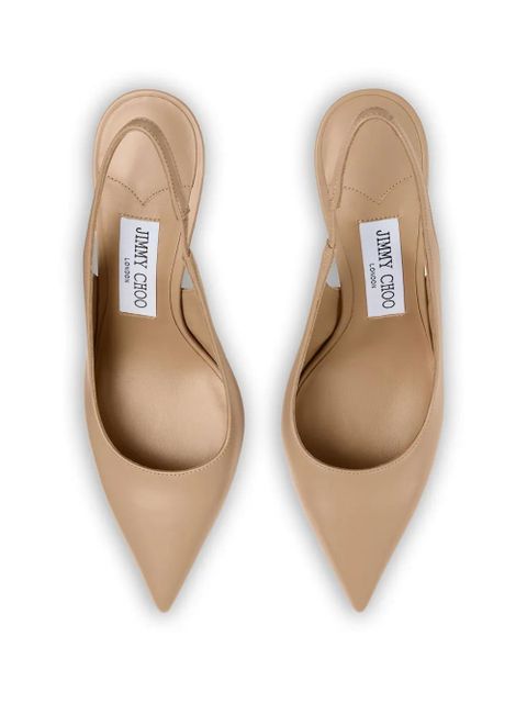 Jimmy Choo point-toe slingback pumps - Neutrals