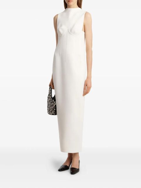 KHAITE Shoshanna bustier dress - Neutrals