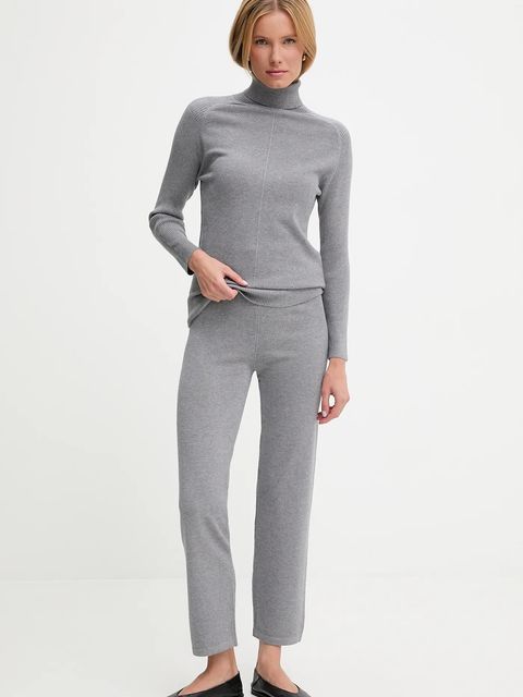 Answear.LAB komplet z domieszką kaszmiru kolor szary - zdjęcie produktu nr 1