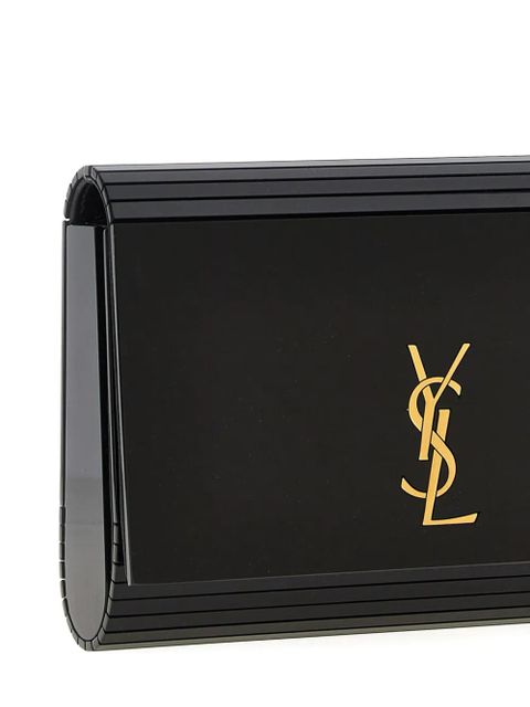 Saint Laurent Vicky Minaudière logo cross body bag - Black - zdjęcie produktu nr 2