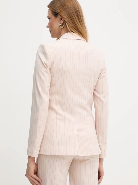 Morgan marynarka VIVI.F kolor beżowy dwurzędowa wzorzysta VIVI.F